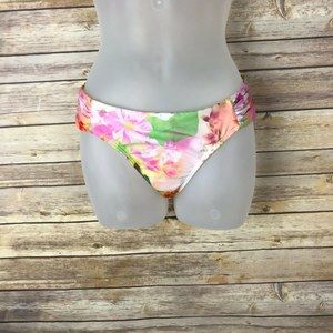 Jantzen 8 Floral Print Hipster Bikini Bottom A9